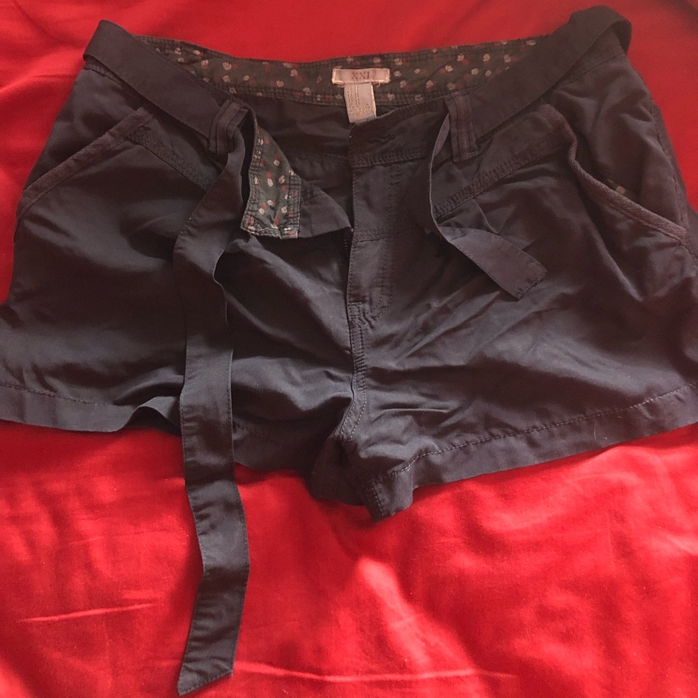 Forever 21 navy blue shorts